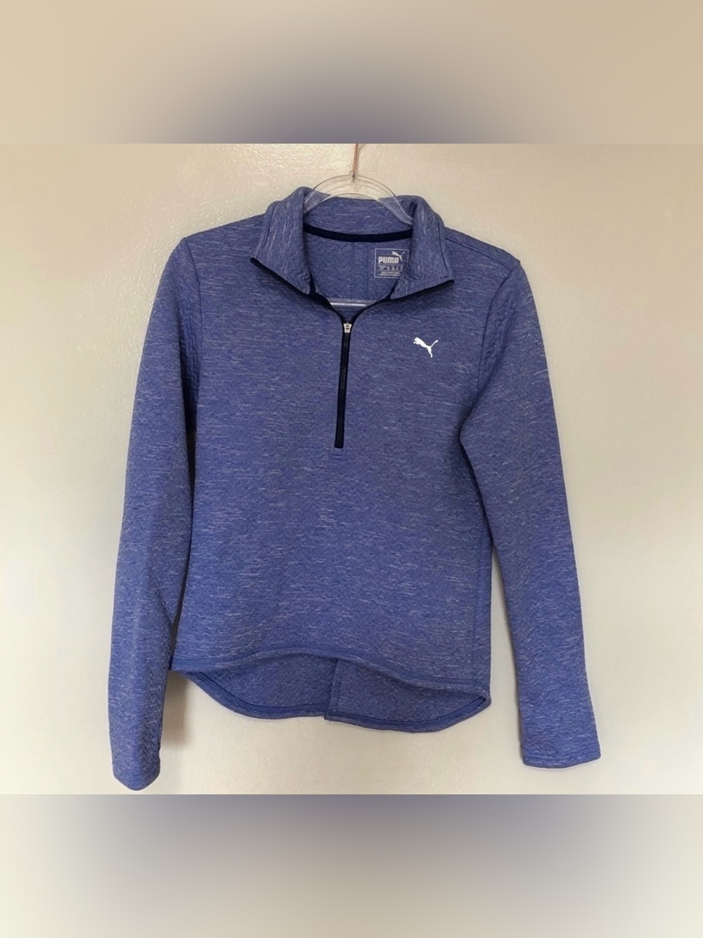 Puma Athletic Pullover - Heathered Light Blue